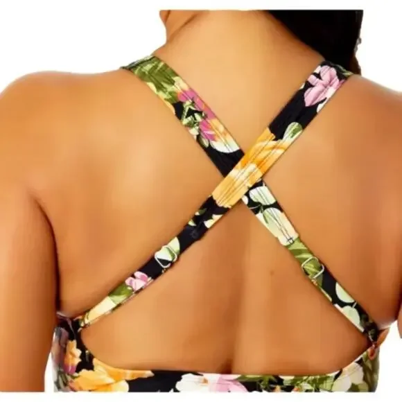 Hurley Ladies Swimsuit Swim Swimwear Bathing Suit Size Large NWT - Picture 8 of 8